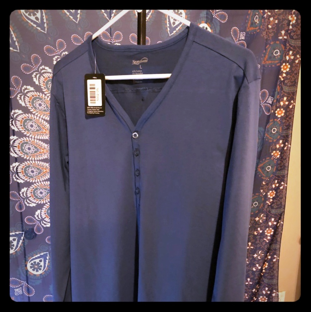 Navy mens shirt